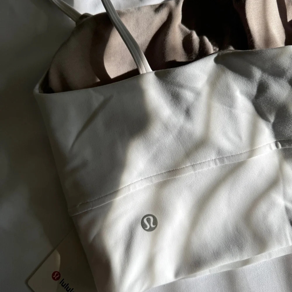 🆕🤍 Lululemon Wunder Train Strappy Tank - White - Picture 8 of 11